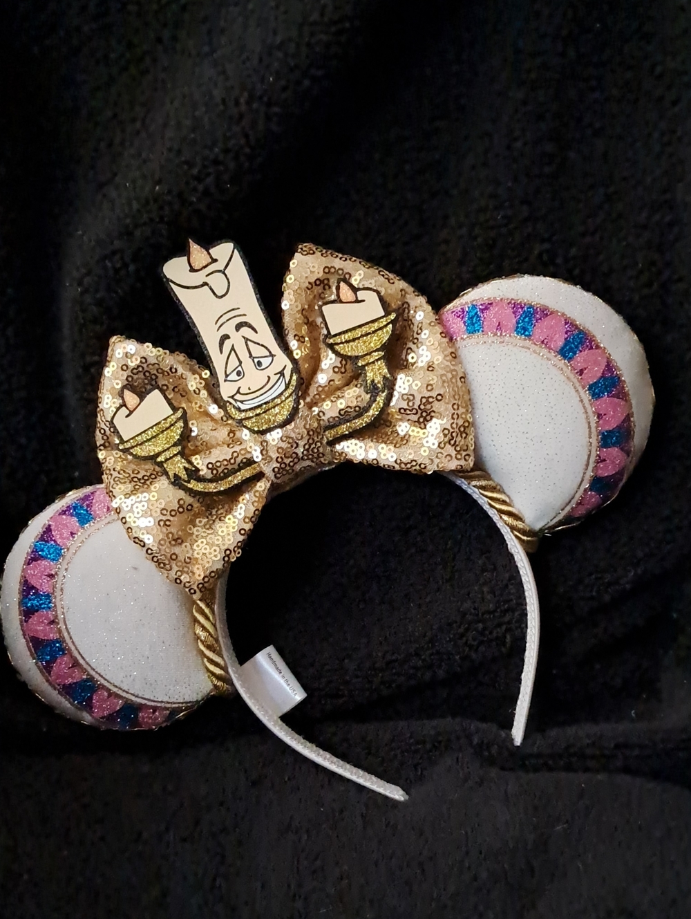 Handmade Lumiere Minnie Ears